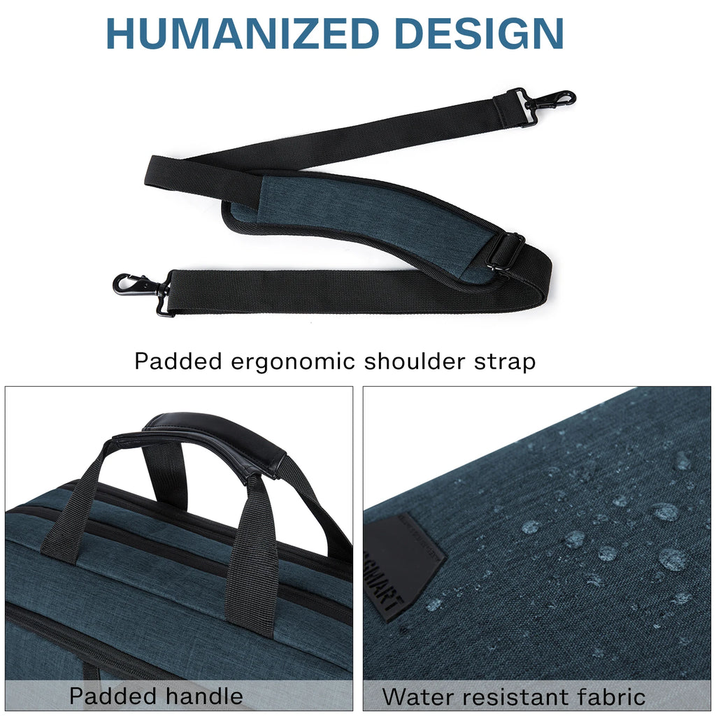 BAGSMART Expandable Laptop Bag