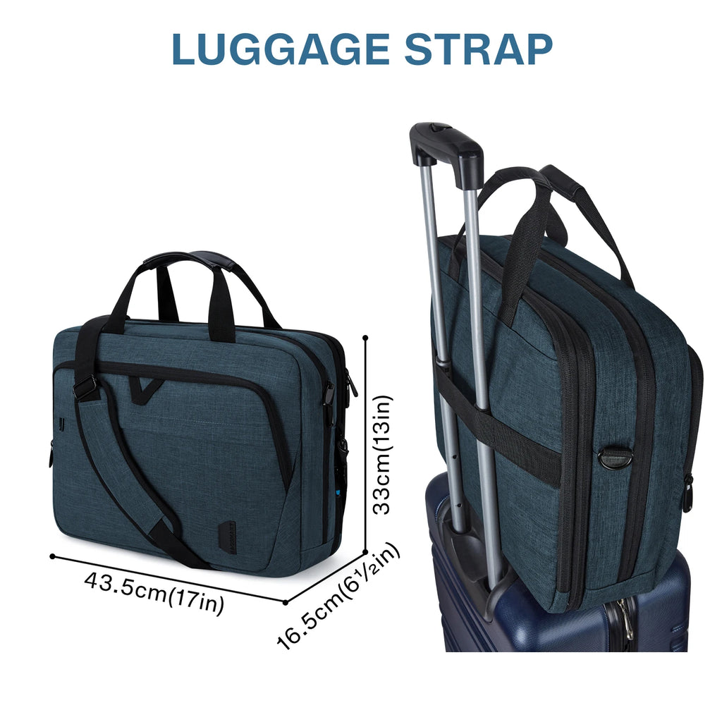 BAGSMART Expandable Laptop Bag